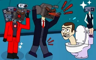 Skibidi Toilet and Titans gameplay preview