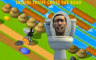 Skibidi Toilet Cross The Road gameplay preview