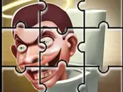 Skibidi Toilet Jigsaw Puzzles gameplay preview