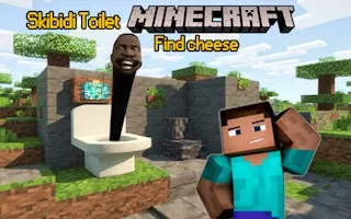 Skibidi Toilet Minecraft Find Cheese gameplay preview