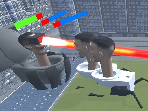 Skibidi Toilet Monster Fight gameplay preview