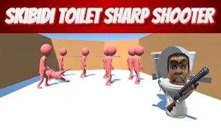 Skibidi Toilet Sharp Shooter gameplay preview