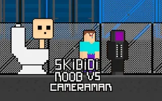 Skibidi vs Noob & Cameraman gameplay preview