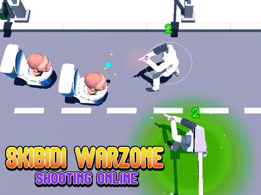 Skibidi Warzone Shooting Online gameplay preview