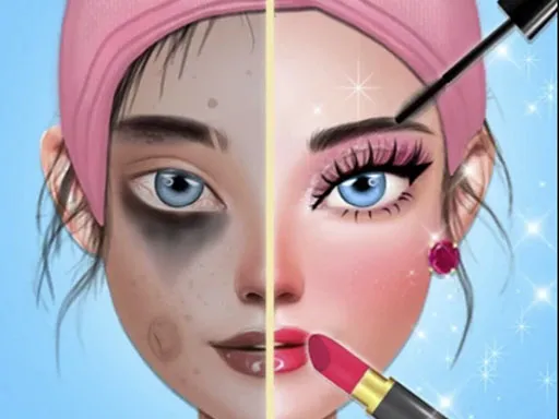 Skincare Makeover Makeup Game gameplay preview