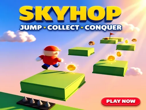 SkyHop — 3D Parkour Adventure gameplay preview