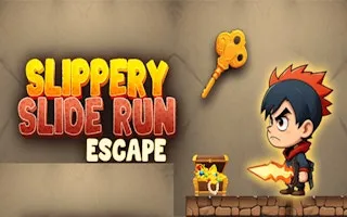 Slippery Slide Run Escape gameplay preview