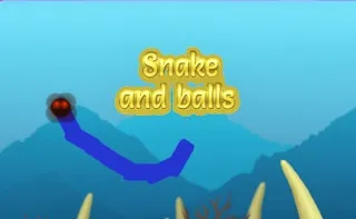Snake and balls gameplay preview