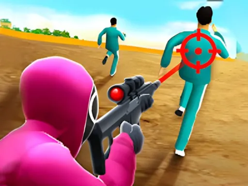 Sniper Challenge Squid Game gameplay preview