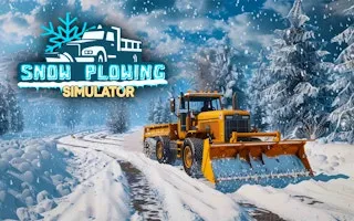 Snow Plowing Simulator gameplay preview