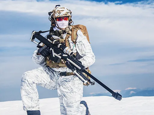 Snow Sniper gameplay preview