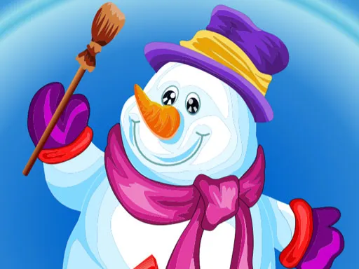 Snowman Dress up gameplay preview