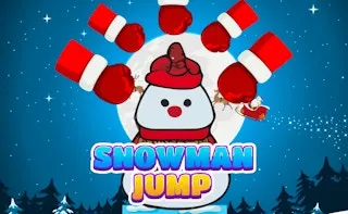 Snowman Jump gameplay preview