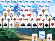 Snowy Peaks Solitaire gameplay preview