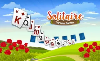 Solitaire TriPeaks Garden gameplay preview