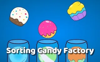 Sorting Candy Factory gameplay preview