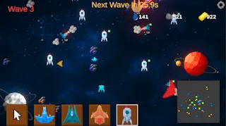 Space Builder Defender gameplay preview