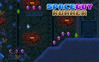 Space Guy Runner gameplay preview