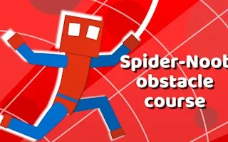 Spider-Noob Obstacle Course gameplay preview
