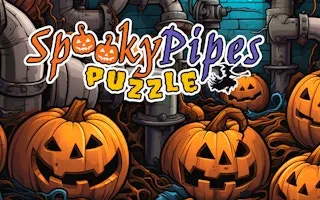 Spooky Pipes Puzzle gameplay preview