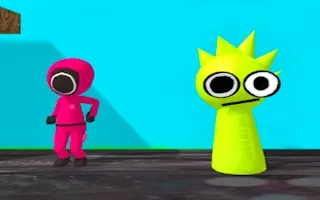 Sprunki X Squid Game Incredibox gameplay preview