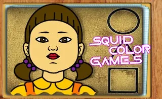 Squid Coloring Game gameplay preview