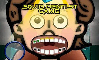 Squid Dentist Game gameplay preview
