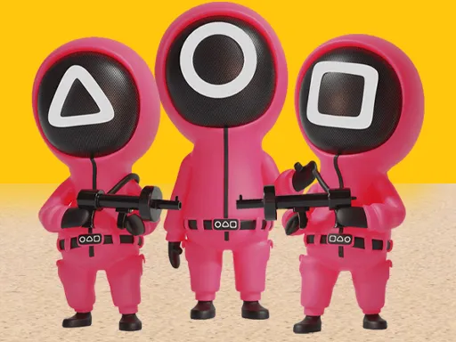 Squid Game 3D Red Light Green Light gameplay preview
