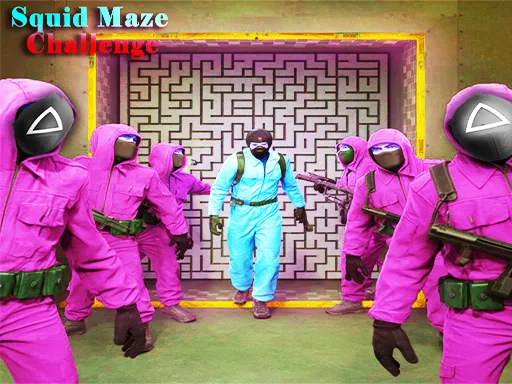 Squid Maze Challenge gameplay preview