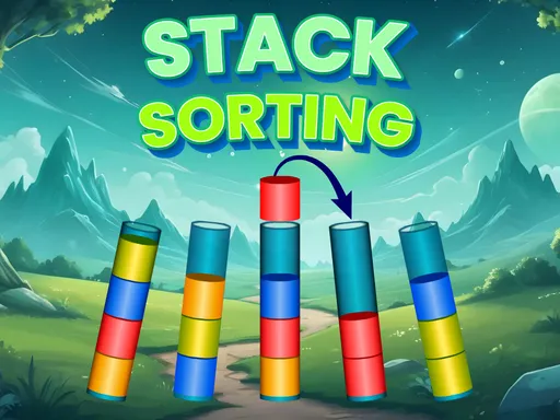 Stack Sorting gameplay preview