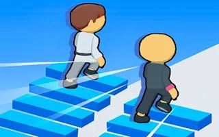 Stair Run Online 2 gameplay preview