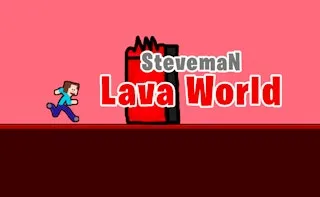 Steveman Lava World gameplay preview