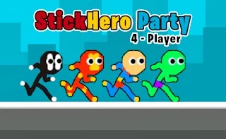 Stickhero Party 4 Player gameplay preview