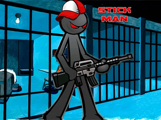 Stickman Adventure Prison Jail Break Mission gameplay preview