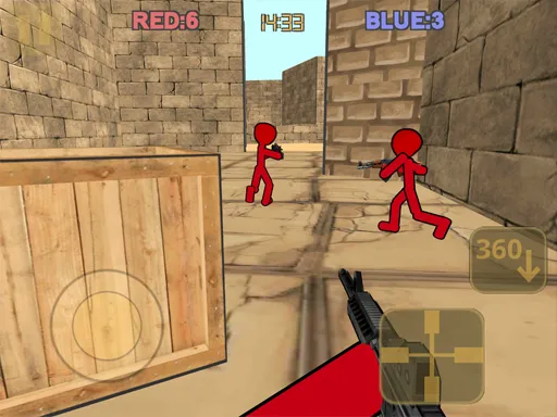 Stickman Counter Terror Shooter gameplay preview