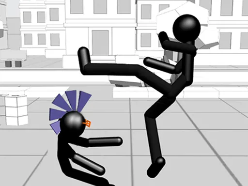 Stickman Fighting 3D gameplay preview
