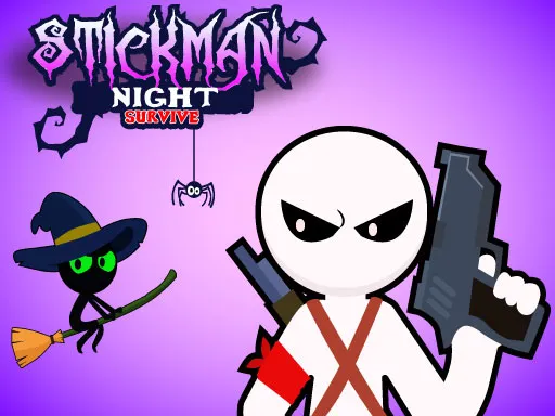 Stickman Night Survive gameplay preview