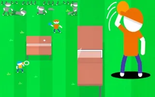 Stickman Ping Pong 2 gameplay preview