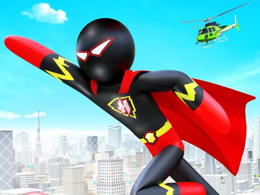 Stickman Shadow Hero gameplay preview