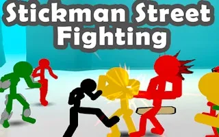 Stickman Street Fighting 3D gameplay preview