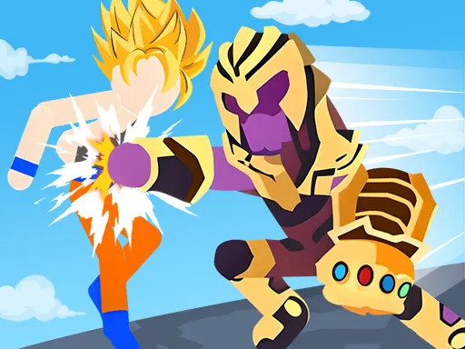 Stickman Warriors Superhero Fight gameplay preview