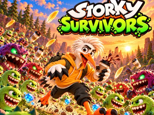 Storky Survivors gameplay preview