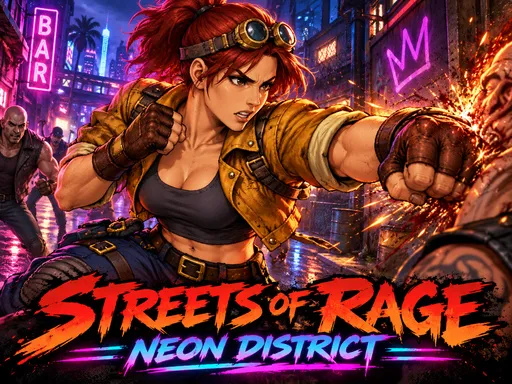 Streets of Rage: Neon District gameplay preview