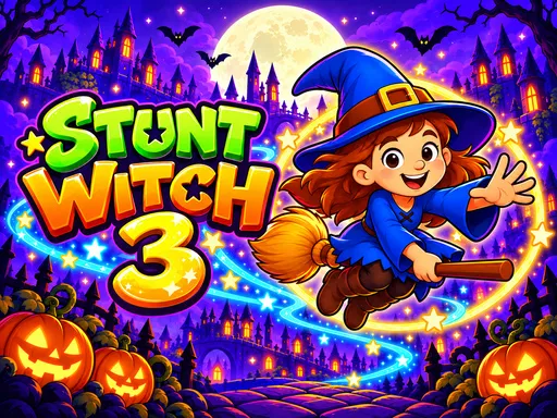 Stunt Witch 3 gameplay preview