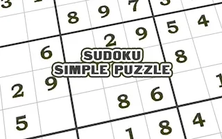 Sudoku Simple Puzzle gameplay preview