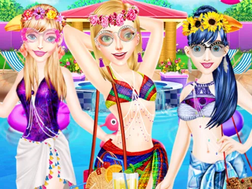 Summer Pool Party Fashion gameplay preview