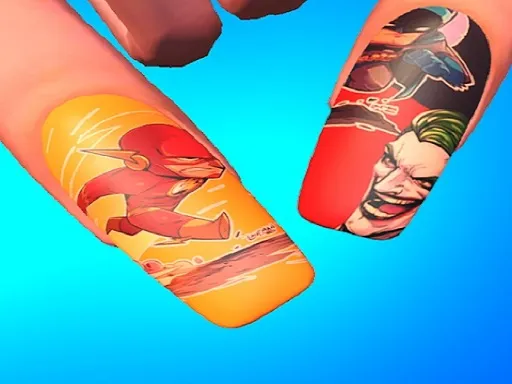 Superhero Nail Salon gameplay preview