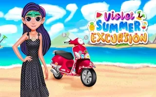 Superhero Violet Summer Excursion gameplay preview