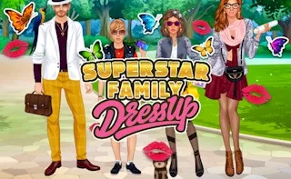 Superstar Family Dress Up Game gameplay preview