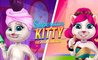 Superstar Kitty Fashion Award gameplay preview